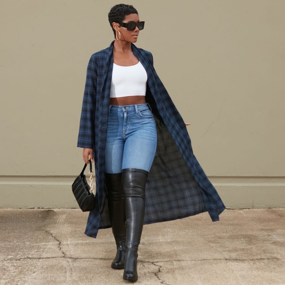 Over the knee OTK stretch boots